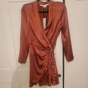 Veronica beard silk minidress